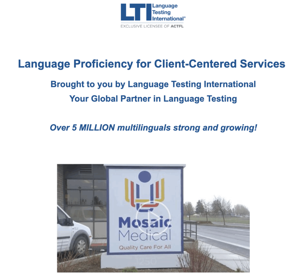 Commercial Newsletter Archive – Content Language Testing International