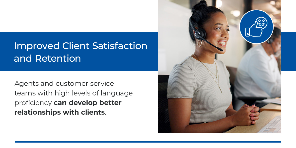 Improved Client Satisfaction and Retention