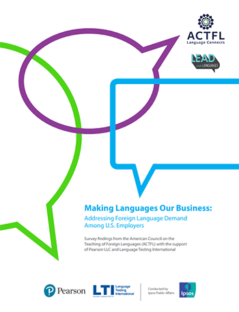 Cover Image of Making Languages Our Business Report