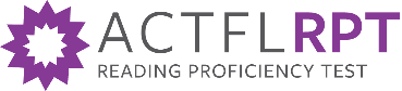 ACTFL RPT